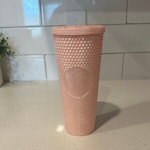 Starbucks Pale Pink Studded Reusable Tumbler